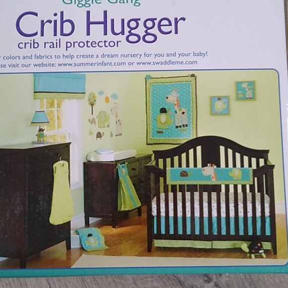 NIB Summer Giggle Gang crib hugger Wall decals - Picture 7 of 15